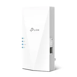 Удължител на обхват TP-LINK RE700X, WiFi 6, AX3000, 1xGbit порт, OneMesh