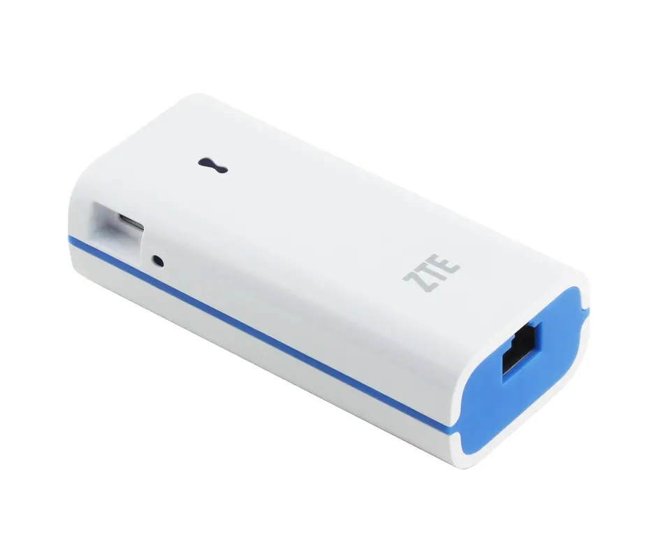 Ασύρματο φορητό ρούτερ ZTE PW50, υποστήριξη 3G/LTE, N150, επαναφορτιζόμενη μπαταρία 4400 mAh