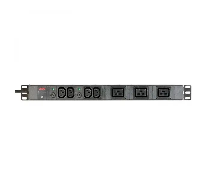Πολύπριζο AEG PDU 16-1, 4x IEC320 C13 (10A), 3x IEC320 C19 (16A), για τοποθέτηση σε - image 3