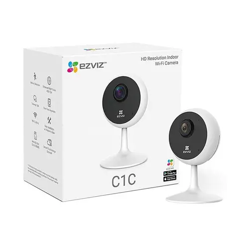 Cameră EZVIZ C1C, 1080p, 10 m. vedere nocturnă, audio bidirecțional, MicroSD - 3