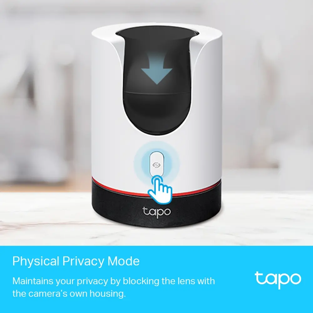 Камера TP-Link Tapo C225, 2K QHD, Pan/Tilt, WiFi, ден/нощ, indoor, mic - image 2