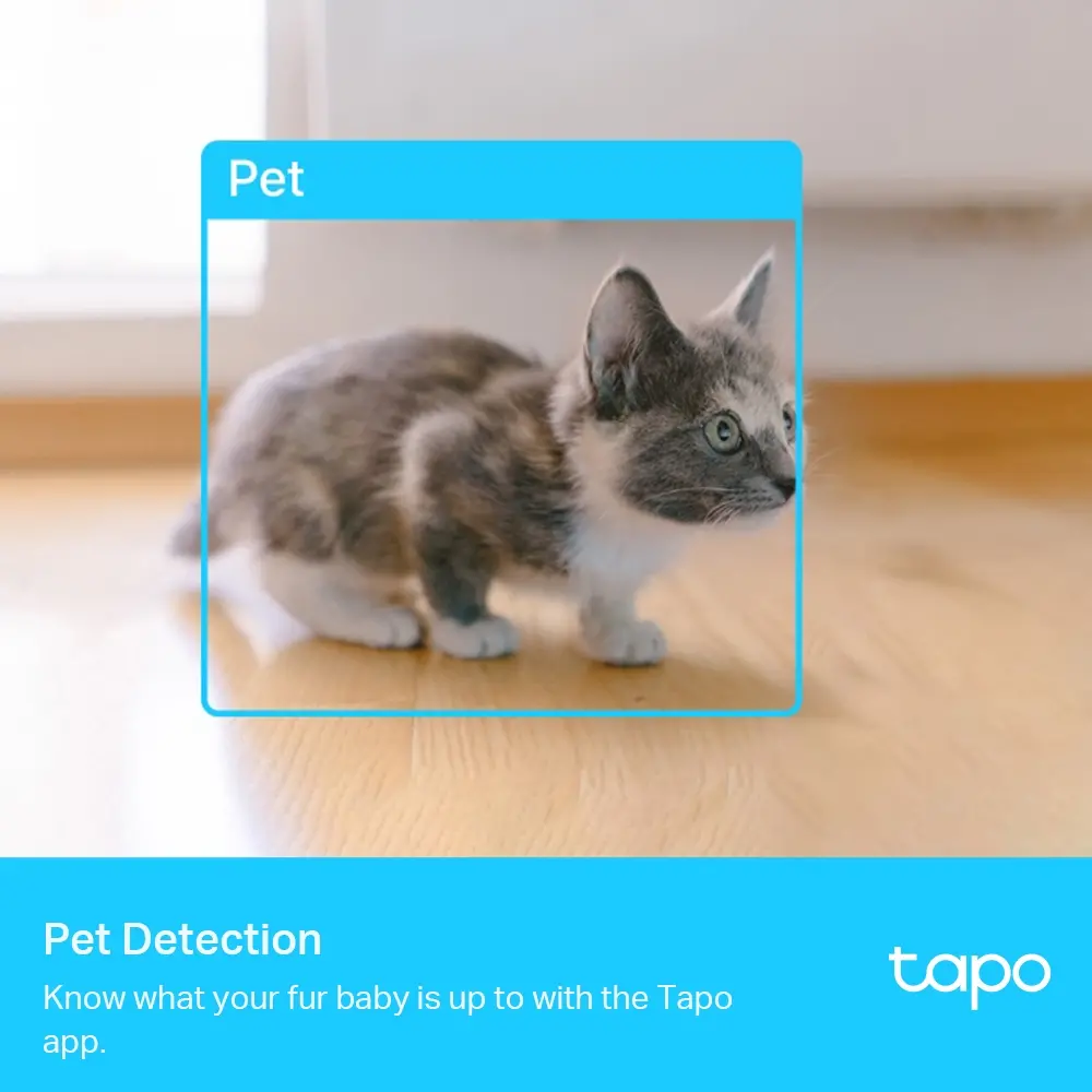 Камера TP-Link Tapo C225, 2K QHD, Pan/Tilt, WiFi, ден/нощ, indoor, mic - image 6