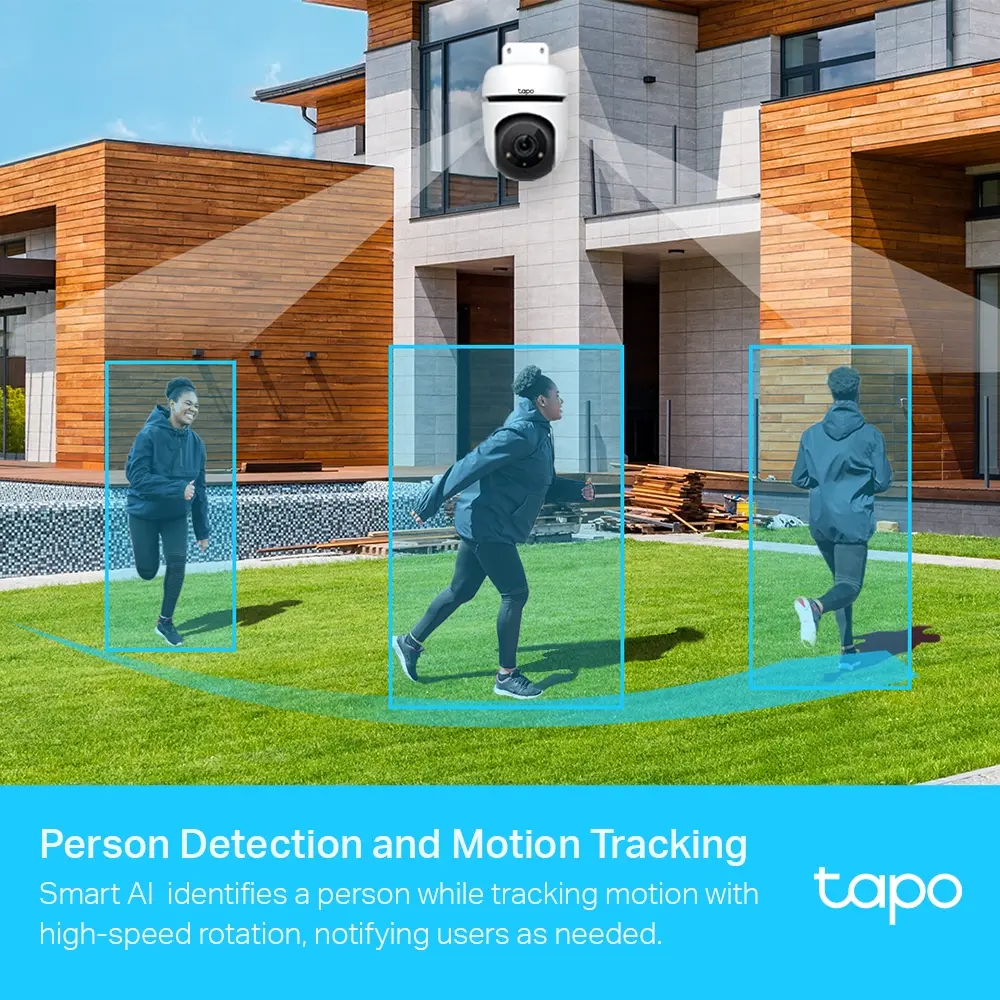 Cameră TP-Link Tapo C500, Pan/Tilt, WiFi, zi/noapte până la 30m., Micro SD, de exterior, microfon - image 2