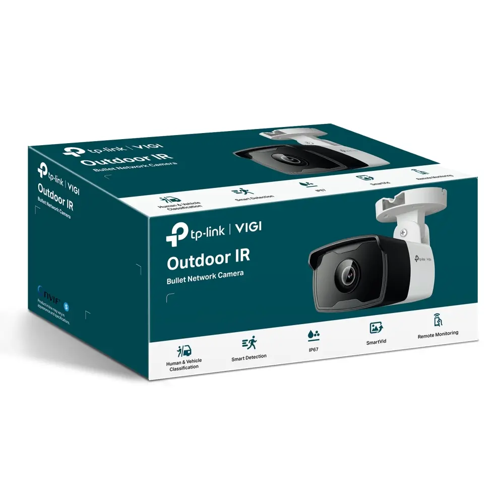 Камера TP-Link VIGI C340I(2.8m), 4MP, булет, Color, PoE/12V DC, IR до 30м.,ONVIF - image 2