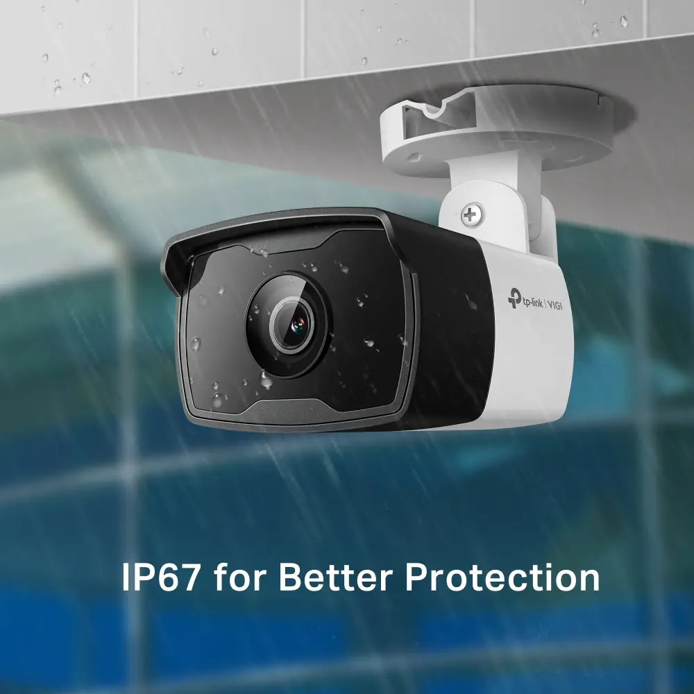 Камера TP-Link VIGI C340I(2.8m), 4MP, булет, Color, PoE/12V DC, IR до 30м.,ONVIF - image 3