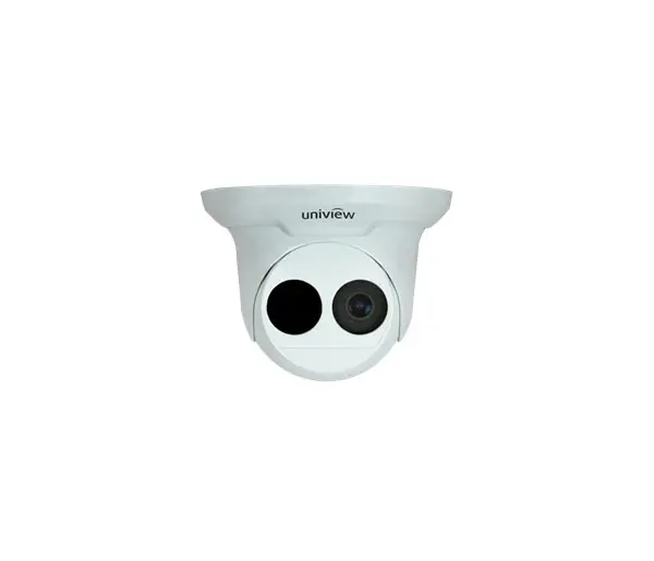 Камера UNV IPC3611ER3-F36, 1.3MP, IR, вандалоустойчива, фиксирана куполна