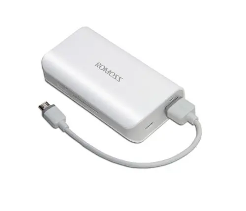 Външна батерия Romoss sailing 2, 5200mAh, USB - image 1