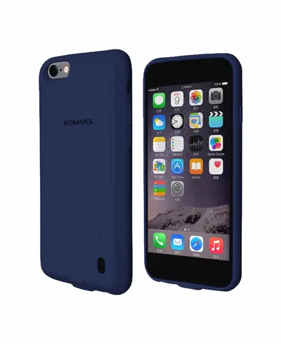 Θήκη με ενσωματωμένη μπαταρία Romoss EnCase 6P, 2800mAh, μπλε - 1