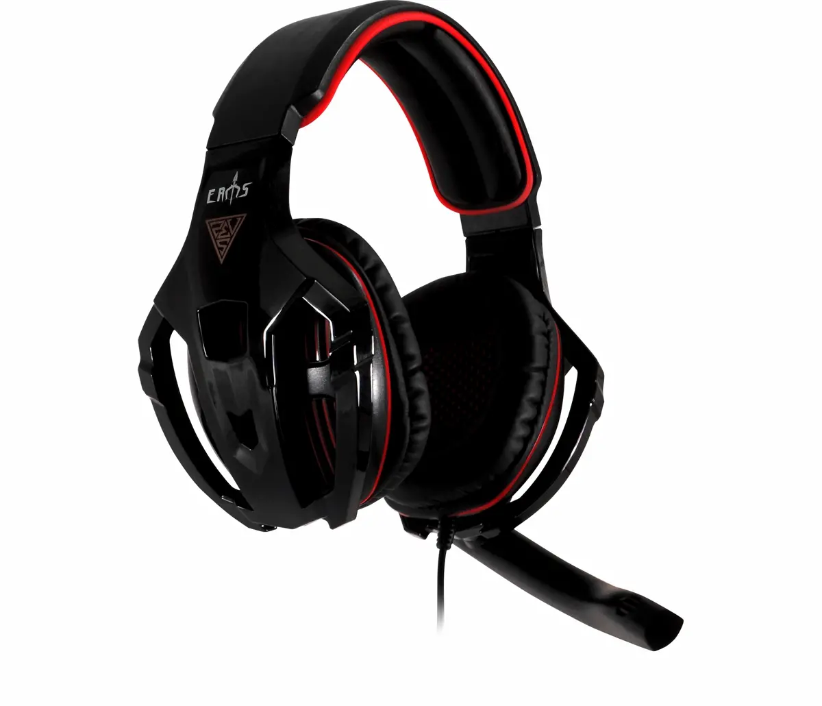 Жични Gaming Слушалки, Gamdias, EROS GHS2200, Black/Red, 3.5mm v1.1 - image 4