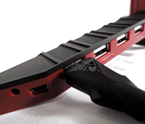 Стойка за слушалки, Gamdias, AEGIS GST1100, USB комутатор, Cord Managment - image 4