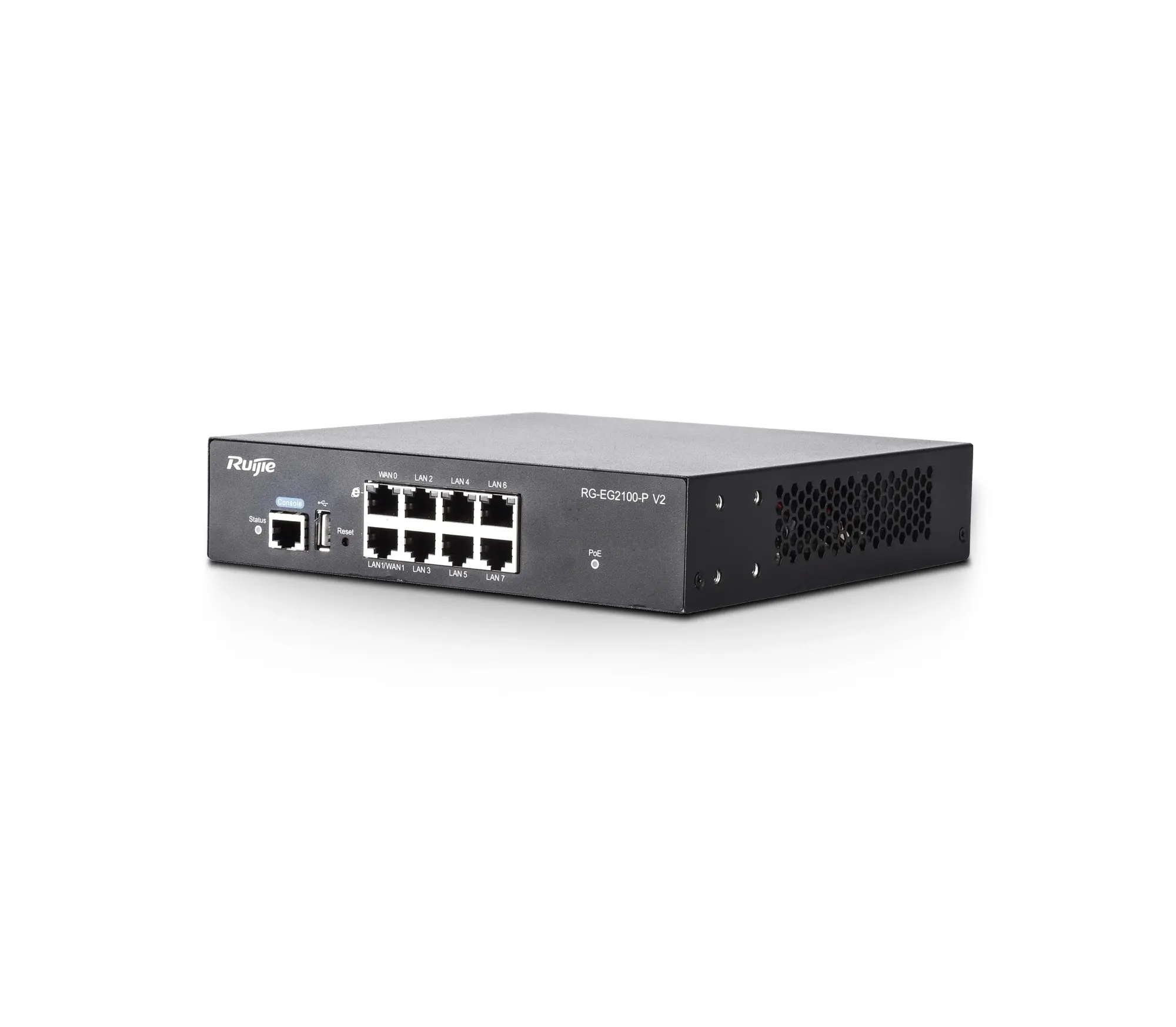 Защитна стена Ruijie RG-EG2100-P V2, UnFi, 8 x Gbit RG45 порта, Cloud, 135W PoE+ - image 2