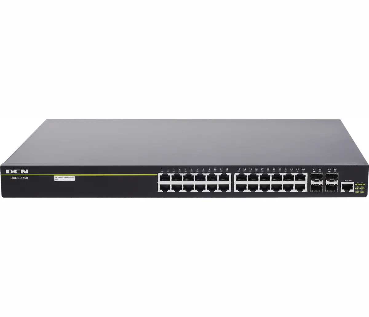 Комутатор DCN DCRS-5750-28T, 28-port 20x10/100/1000 + 4xGE Combo + 2x 10GE