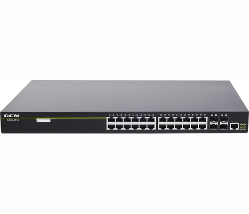 Switch DCN DCRS-5750-28T, 28 θύρες 20x10/100/1000 + 4xGE Combo + 2x 10GE - 1