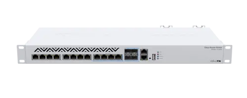 Switch MikroTik CRS312-4C+8XG-RM, 8x 1G/10G RJ45, 4x combo RJ45/10G SFP+ - 1