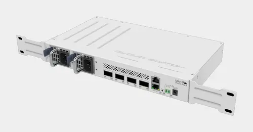 Комутатор MikroTik CRS504-4XQ-IN,64 MB RAM,4 x 100G QSFP28,1 x 100M,L5 - image 3