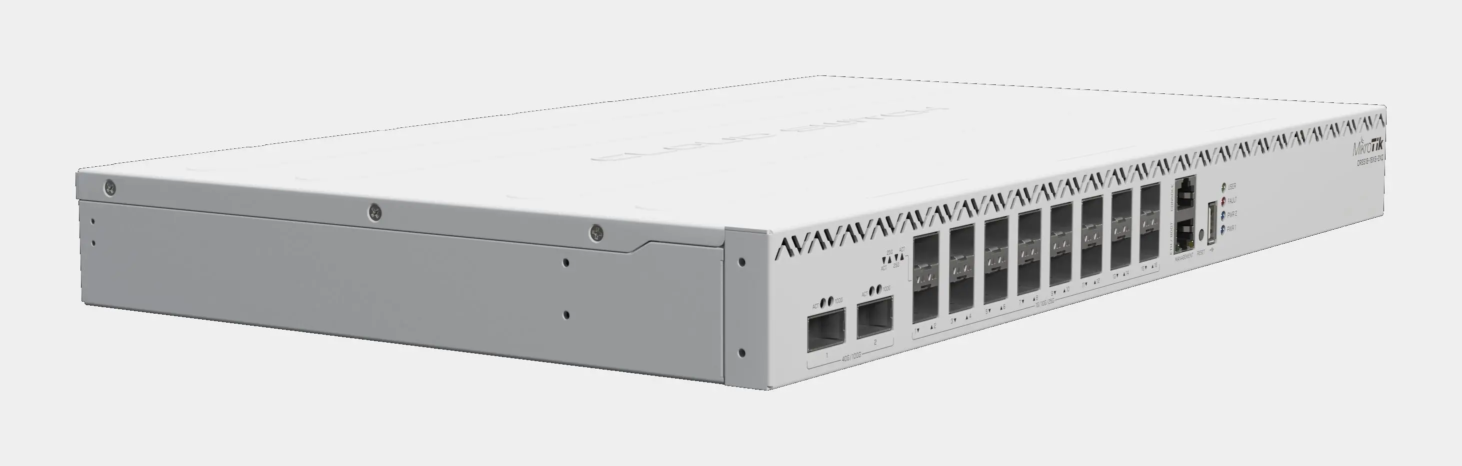 Switch MikroTik CRS518-16XS-2XQ-RM, 16x 25G SFP + 2x 100G SFP, 1.2TBps - image 2