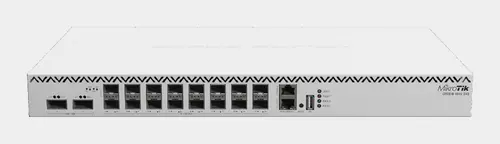 Комутатор MikroTik CRS518-16XS-2XQ-RM, 16x 25G SFP + 2x 100G SFP, 1.2TBps