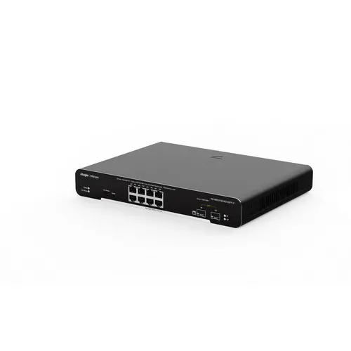 Switch Ruijie RG-NBS3100-8GT2SFP-P, 8xGbe, 2xSFP, PoE+, 125W, L2, επιτραπέζιο - 4