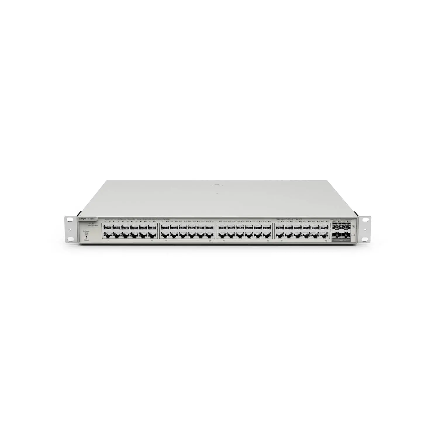 Комутатор Ruijie RG-NBS3200-48GT4XS-P, 48xGbЕ, POE+, 370 W, 4xSFP+, L2 - image 1