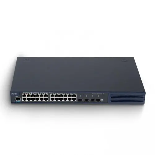 Switch Ruijie RG-S2910-24GT4XS-UP-H, 24xGbe, 4xSFP+, L2+, PoE+, 370W, μεταλλικό - 1