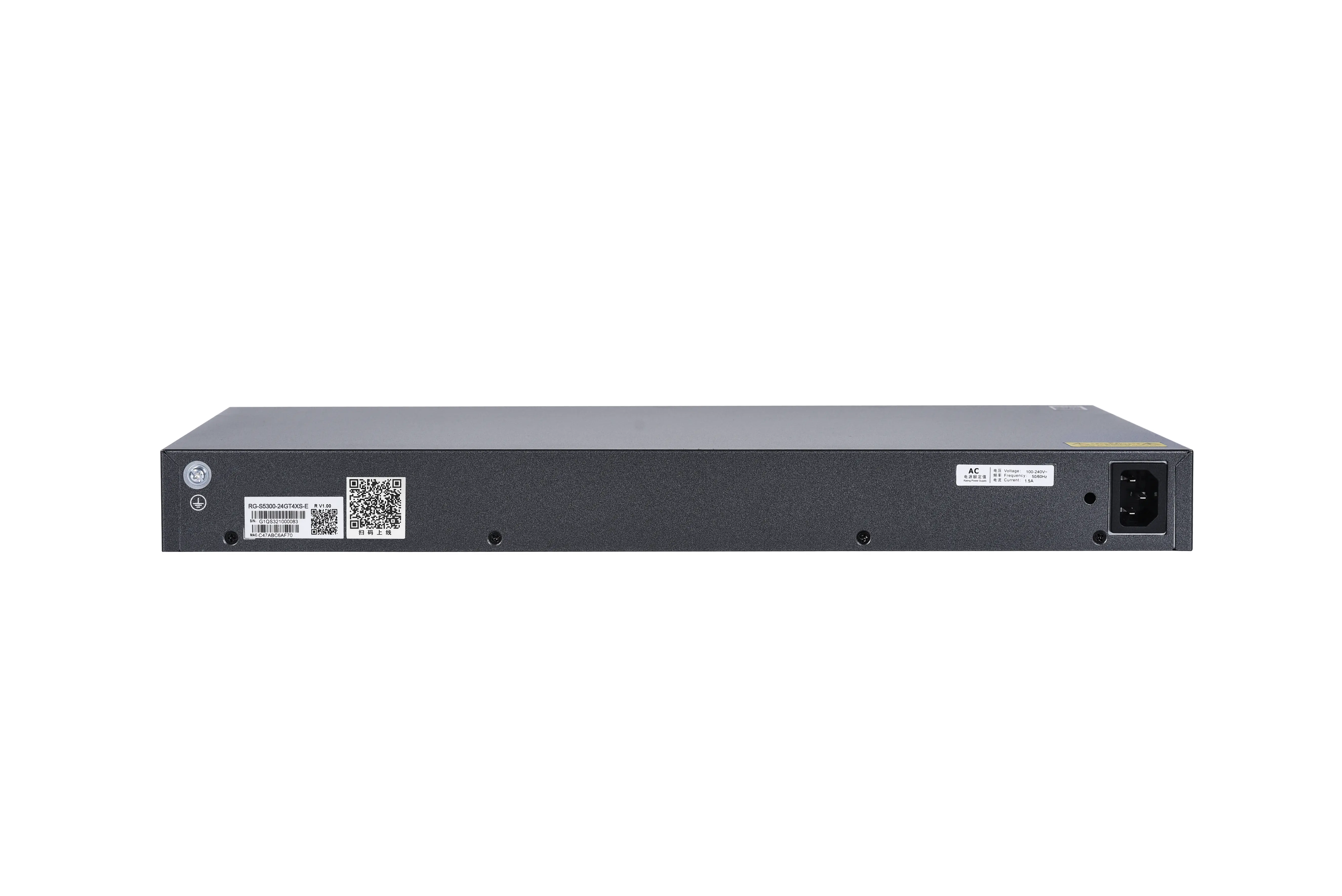 Switch Ruijie RG-S5300-24GT4XS-E, 24xGbE, 4xSFP+ 1G/10G, 336 Gbps, L2 - image 1