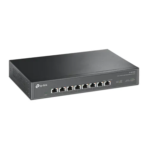 Комутатор TP-LINK TL-SX1008, 8x 10GbE портa, неуправляем, настолен/ шкаф монтаж - image 1