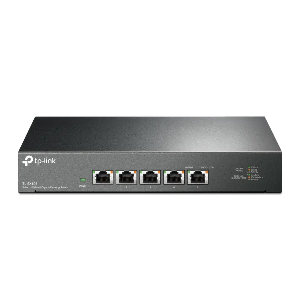 Switch TP-LINK TL-SX105, 5x porturi 10GbE, fanless