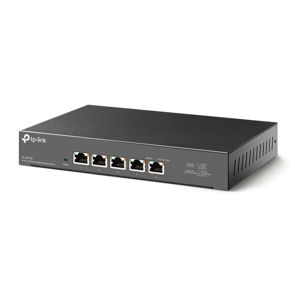 Комутатор TP-LINK TL-SX105, 5x 10GbE портa, fanless - image 2