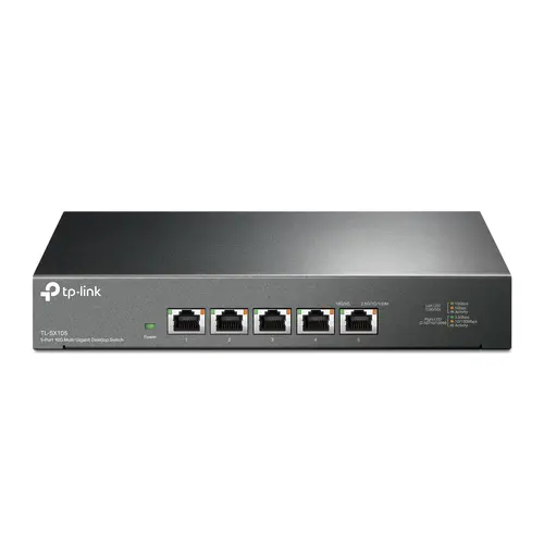 Комутатор TP-LINK TL-SX105, 5x 10GbE портa, fanless