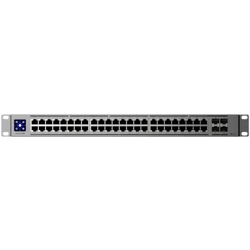 Комутатор Ubiquiti USW-Enterprise-48-POE, 48x 2.5Gbit PoE+, 4xSFP+, 720W