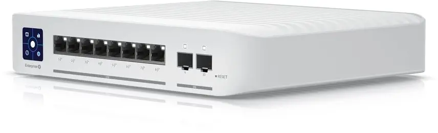 Комутатор Ubiquiti USW-Enterprise-8-PoE, 8x 2.5Gbit, 2xSFP+, 120W - image 1