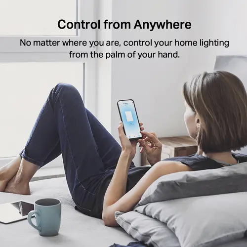 Έξυπνος διακόπτης φωτισμού, TP-Link Tapo S220, διπλός, μονόδρομος - 3