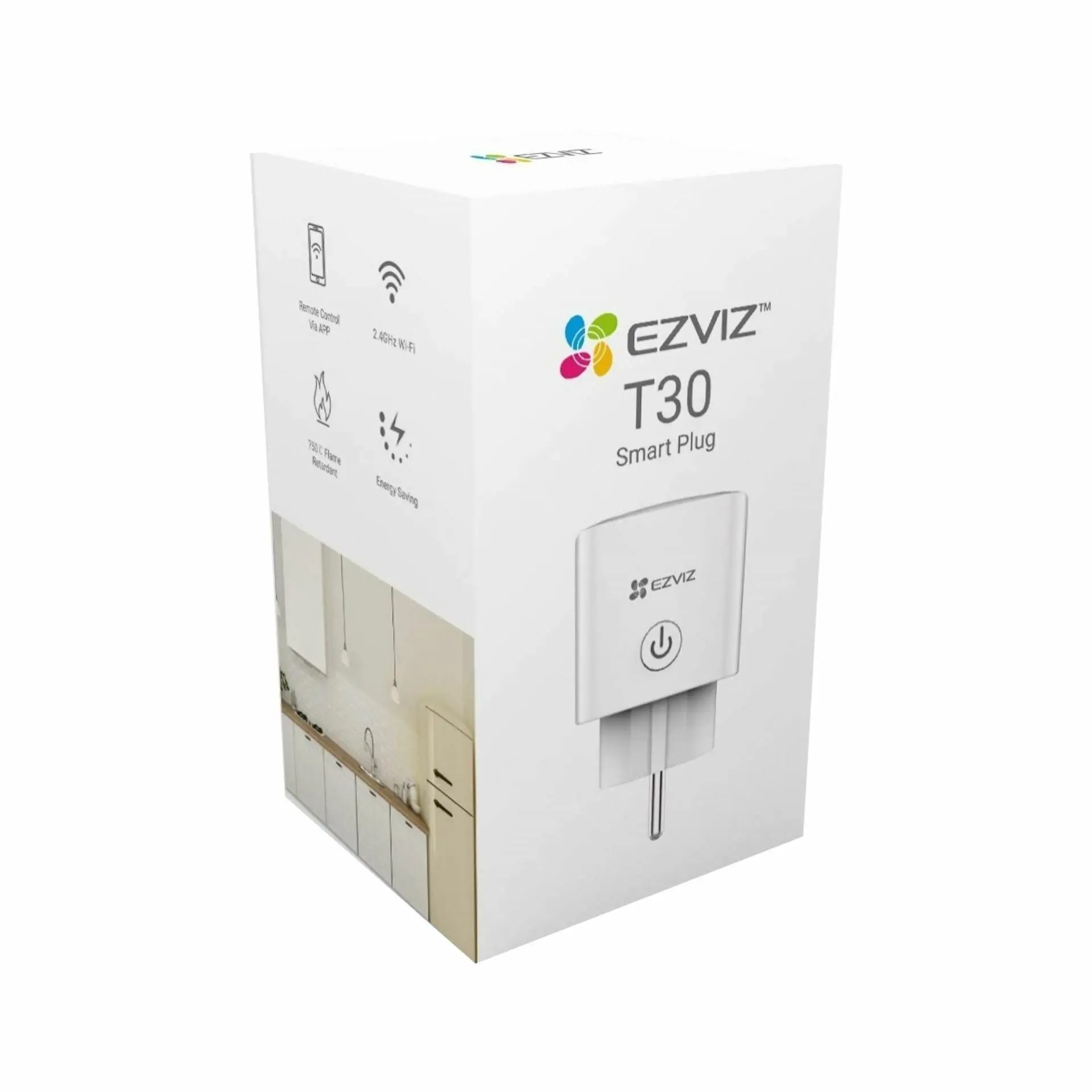 Έξυπνη πρίζα EZVIZ CS-T30-10B-EU, WiFi, 2300W, έλεγχος κατανάλωσης ρεύματος - image 5