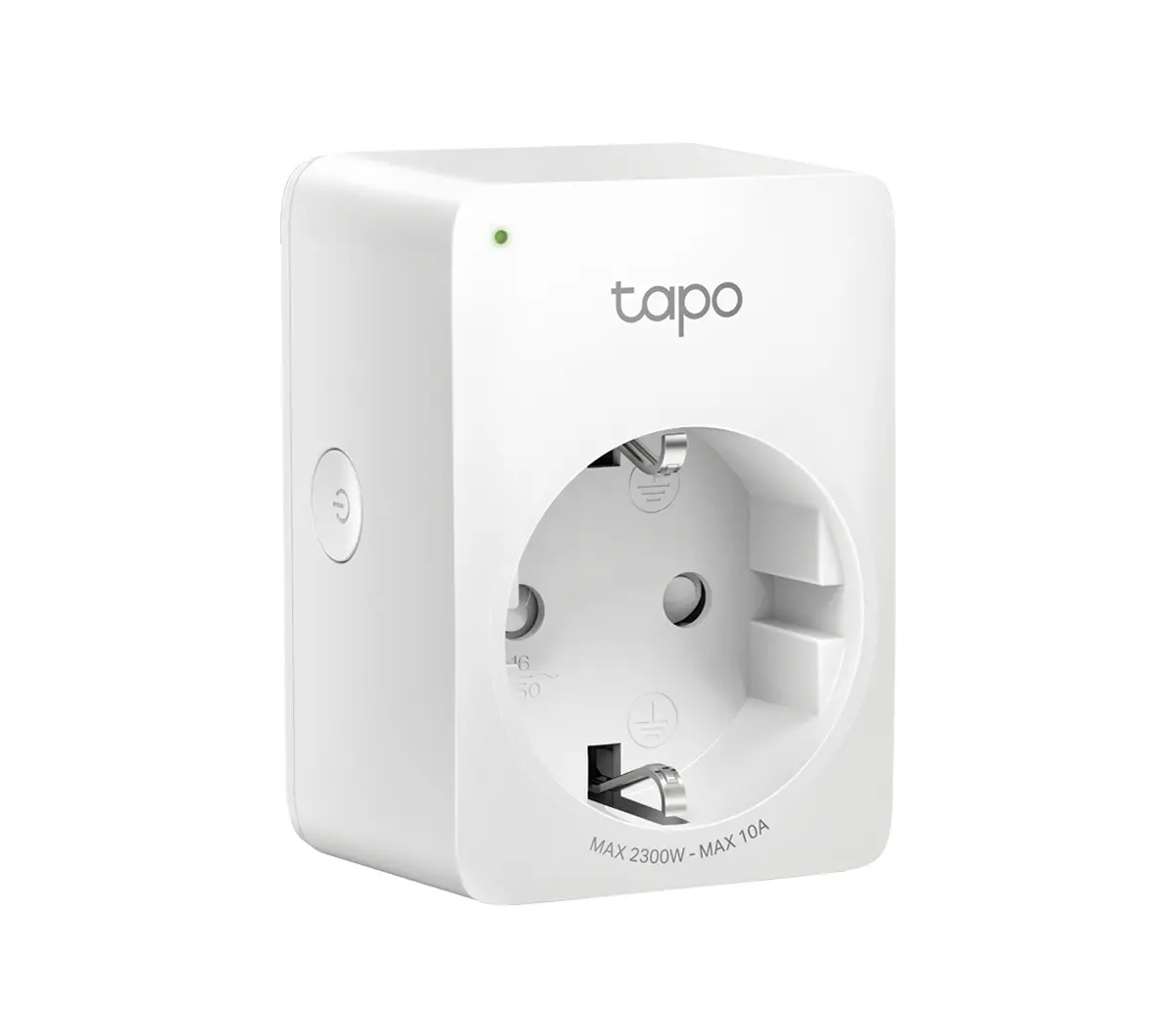 Έξυπνη πρίζα TP-LINK Tapo P100(1-pack), Wi-Fi, 2,3KW