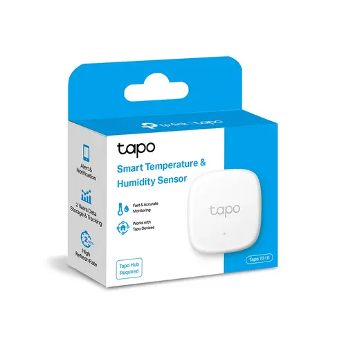 Αισθητήρας θερμοκρασίας και υγρασίας TP-Link Tapo T310, WiFi - 7