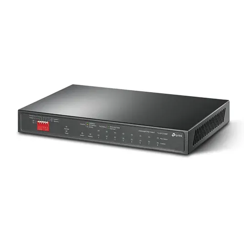 Комутатор TP-LINK TL-SG1210MP, 10хGbE RJ45, 8-Port PoE+, 1x SFP/RJ45 combo, 123W - image 1