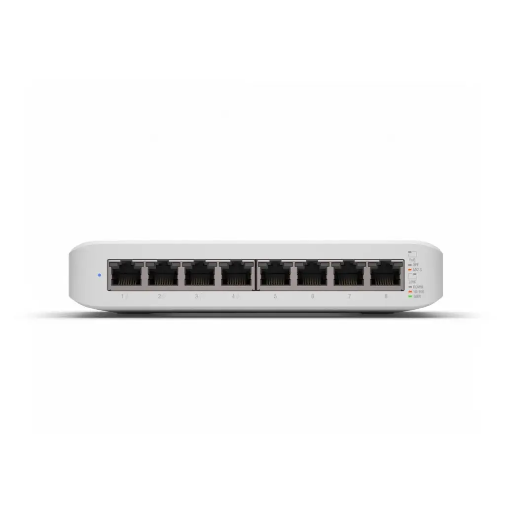 Комутатор Ubiquiti USW-Lite-8-POE, 4x Gbit PoE+, 4x GBit, 52W - image 2