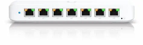 Комутатор Ubiquiti USW-Ultra-210W, 7-порта PoE+ GbE, 1x PoE++ input. 202W - image 1