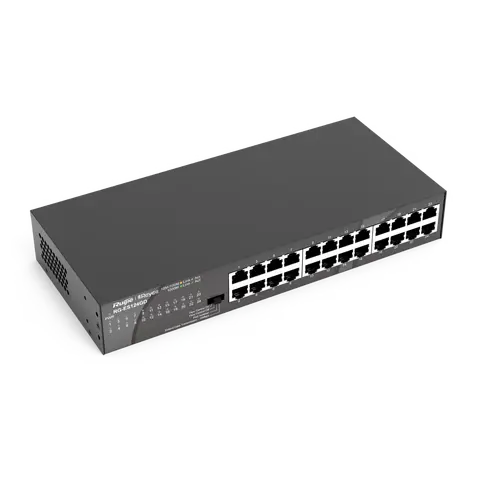 Комутатор Ruijie RG-ES124GD, 24 x GbE, метален, настолен - image 2