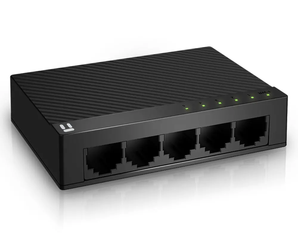 Switch Stonet ST3105C, 5x 10/100M, neadministrabil, de birou, blocare