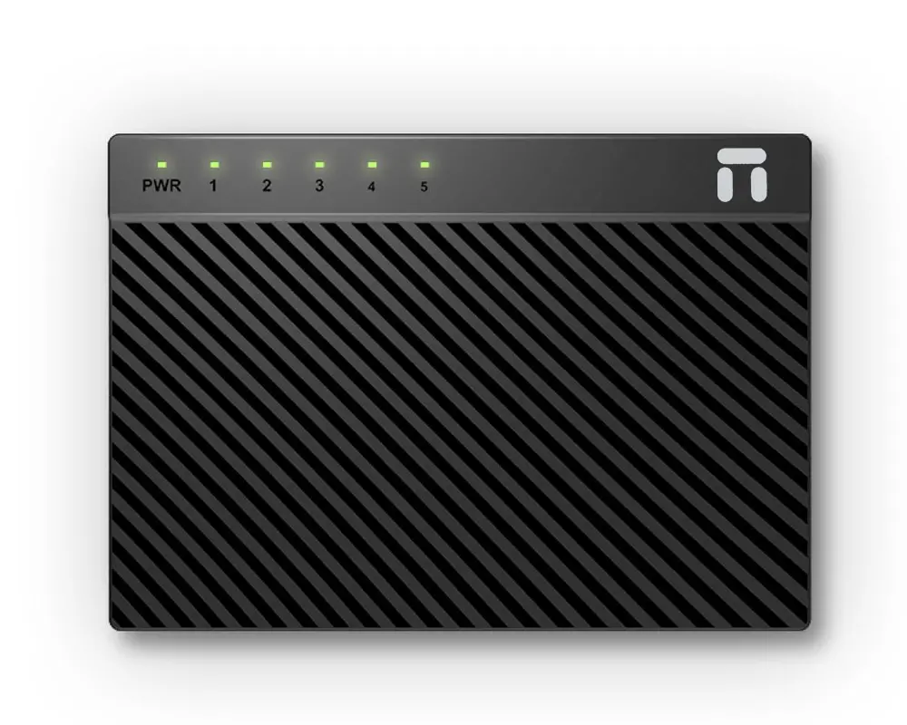 Switch Stonet ST3105C, 5x 10/100M, μη διαχειριζόμενο, επιτραπέζιο, κλείδωμα - image 1