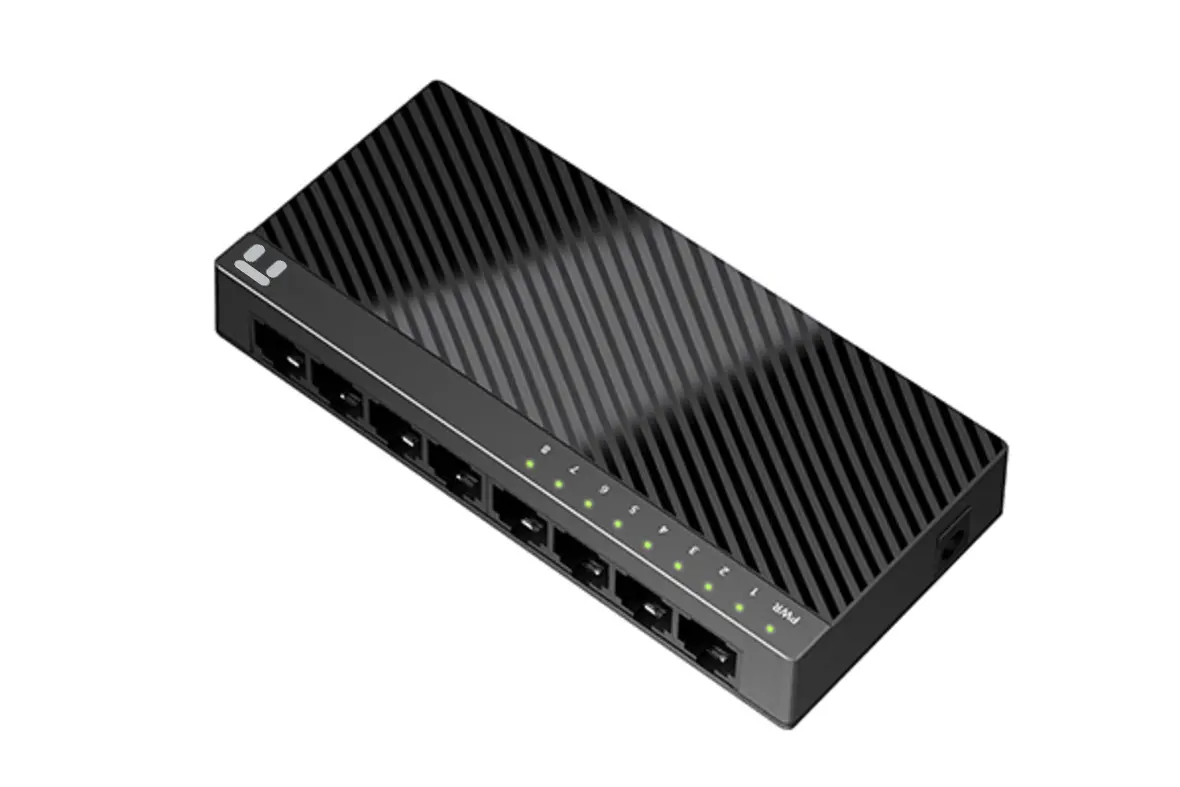 Switch Stonet ST3108C, 8x 10/100M, nemanagement, de birou - image 1