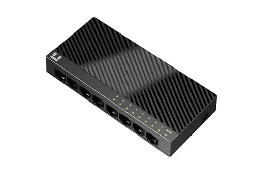 Switch Stonet ST3108C, 8x 10/100M, μη διαχειρίσιμο, επιτραπέζιο - 2