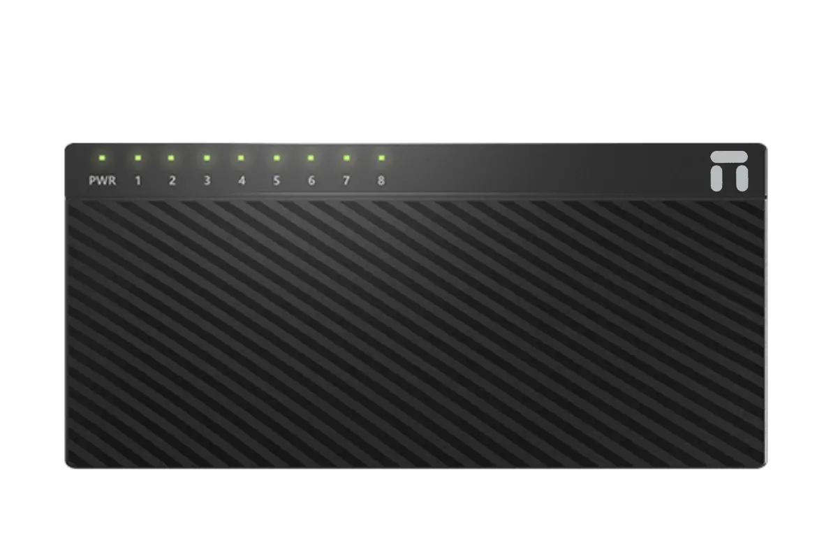 Switch Stonet ST3108C, 8x 10/100M, μη διαχειρίσιμο, επιτραπέζιο - image 2