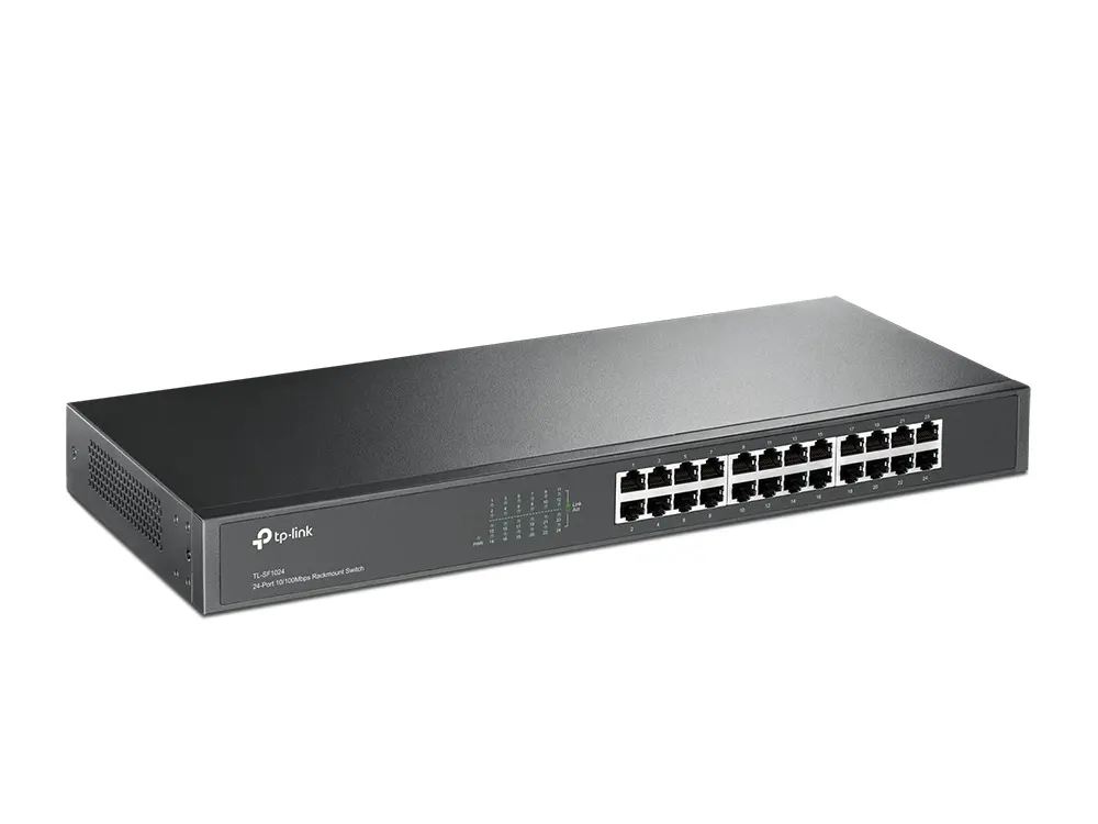 Комутатор TP-LINK TL-SF1024, 24-порта 10/100Mbps, неуправляем - image 1