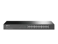 Комутатор TP-LINK TL-SF1024, 24-порта 10/100Mbps, неуправляем