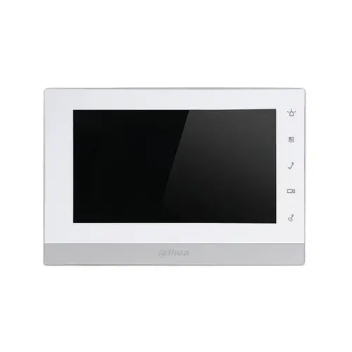 Οθόνη Dahua VTH1550CH, έγχρωμη 7" (17.78εκ) TFT, 6x είσοδος συναγερμού, κάρτα SD - 1