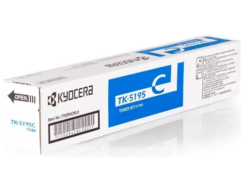 Тонер касета Kyocera TK-5195C, синя - image 1