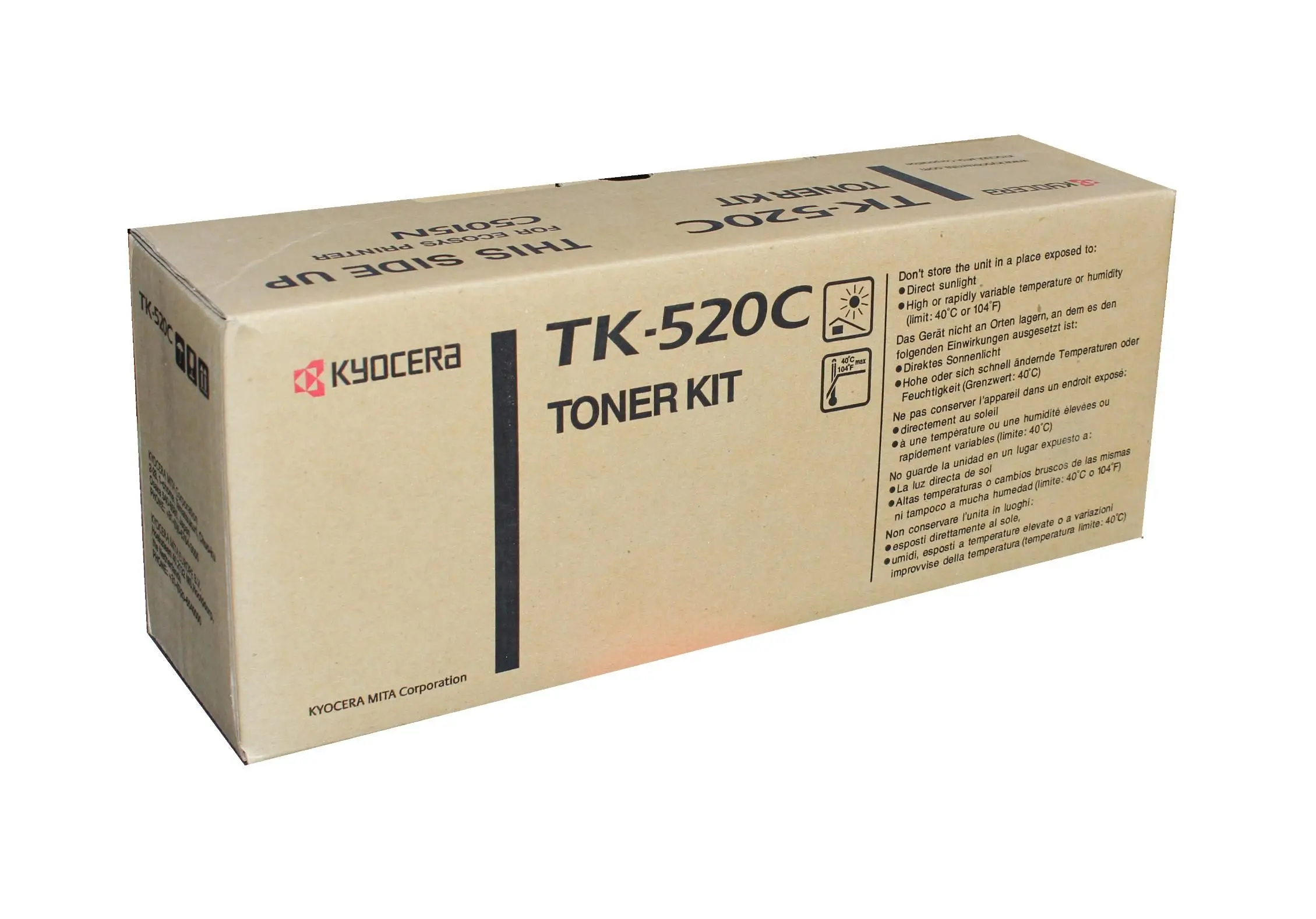 Тонер касета Kyocera TK-520C, синя