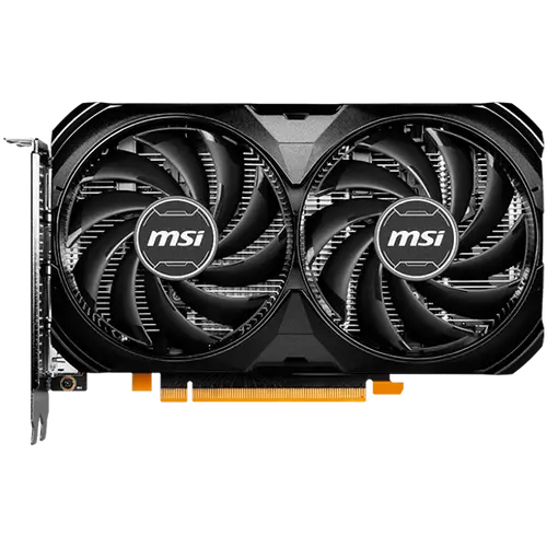 MSI Video Card Nvidia GeForce RTX 4060 VENTUS 2X BLACK 8G, 8GB GDDR6, 128bit, Boost: 2460 MHz, 3072 CUDA Cores, PCIe 4.0, 3x DP 1.4a, HDMI 2.1a, RAY TRACING, Dual Fan, 1x 8pin, 550W Recommended PSU, 3Y - image 1